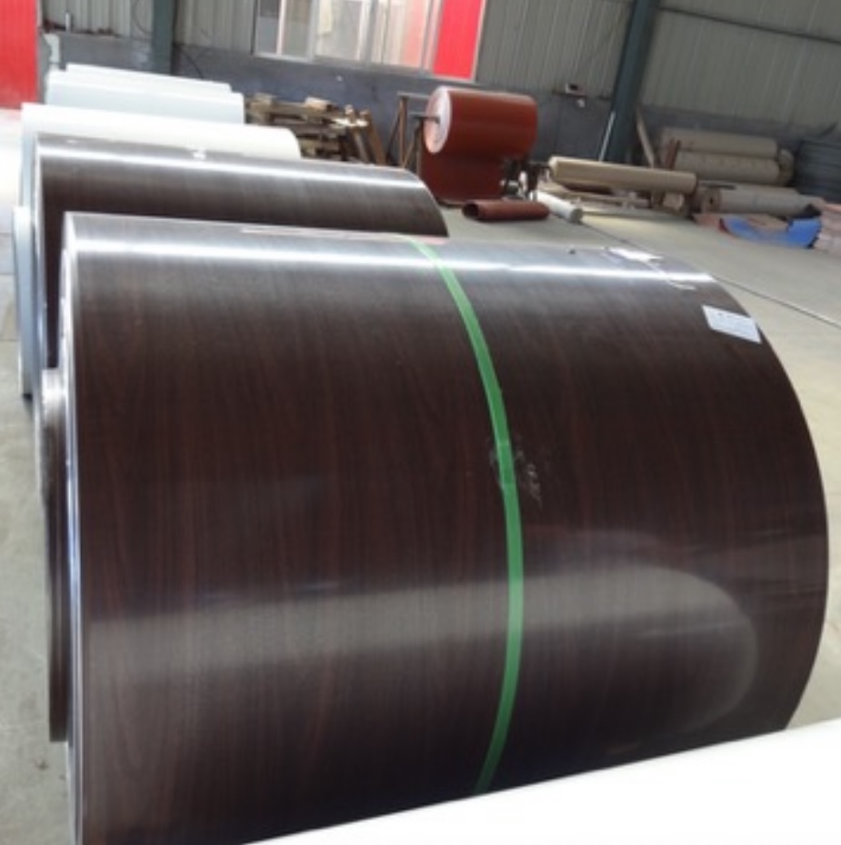 dark-wood-grain-print-ppgi-steel-coil-large-master-roll